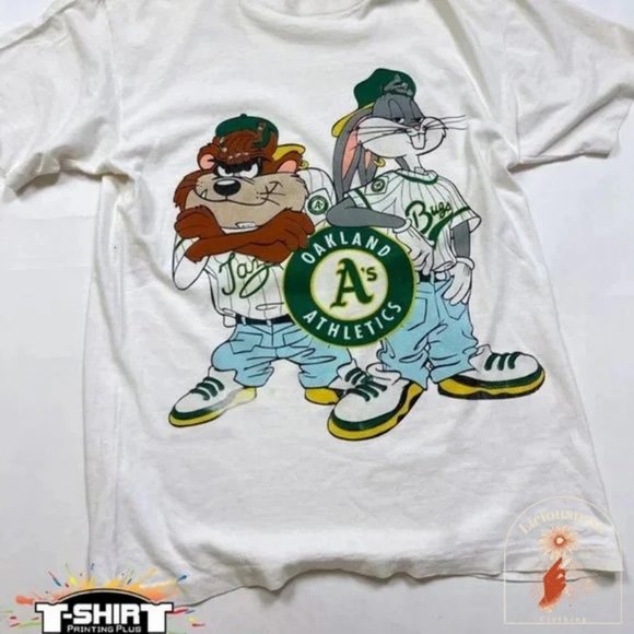 Shirts | Vintage 1993 Mlb Oakland Athletics Looney Tunes